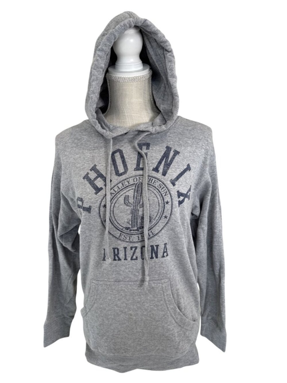 Point Sportswear Phoenix Arizona Gray Hoodie S